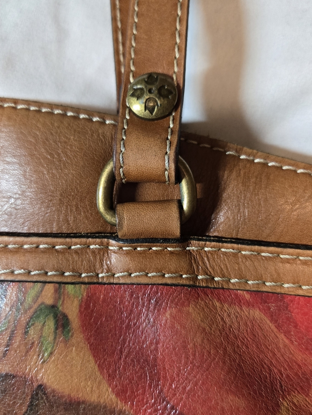Patricia Nash Leather Floral Purse Excellemt Condition - Picture 2 of 16